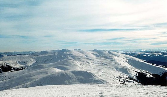 Image - Landscape of the Chornohora from Mount Hoverlia.